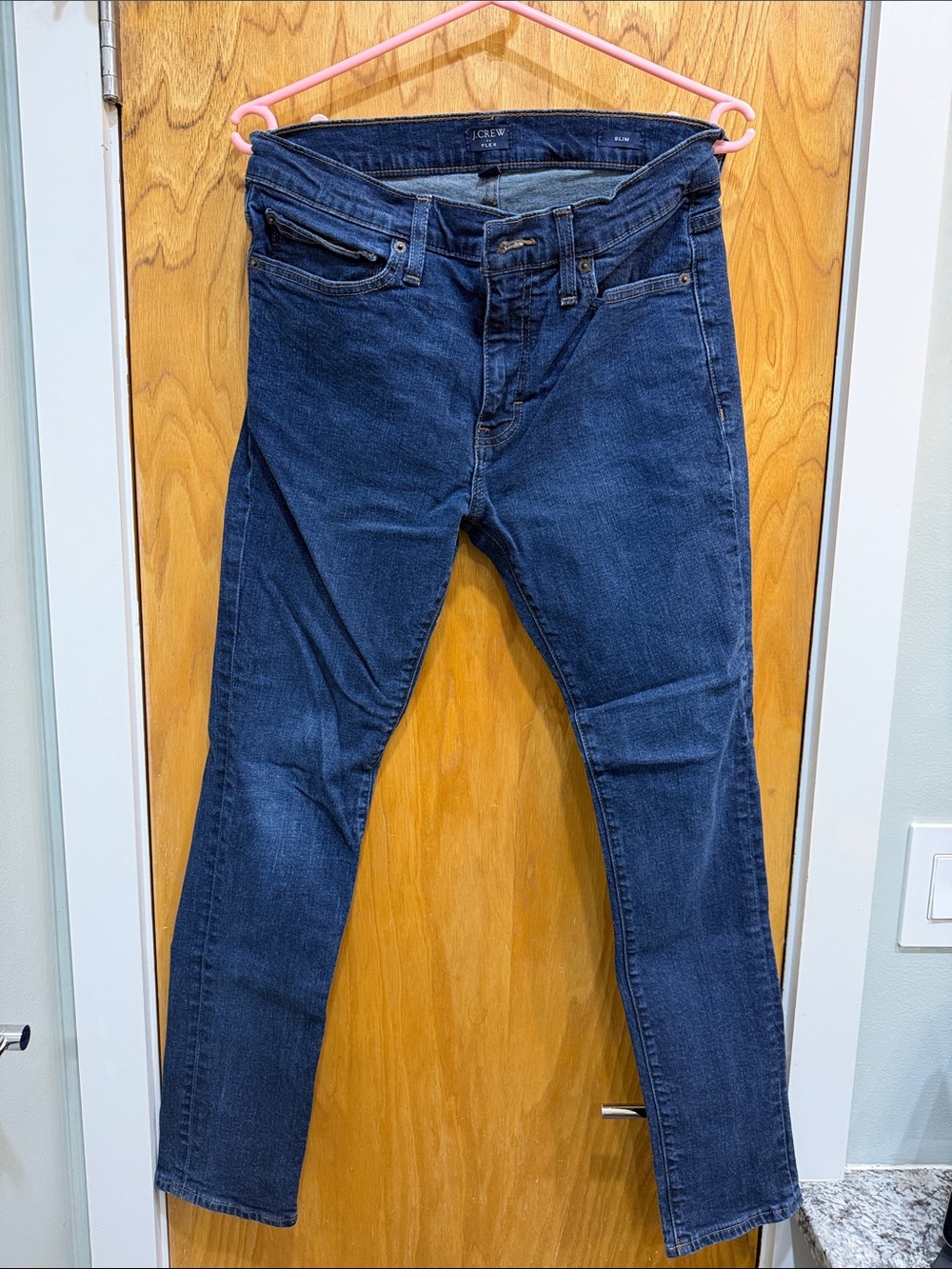J.Crew Flex Slim Men’s Jeans 29x30 Dark Wash Stretch Denim